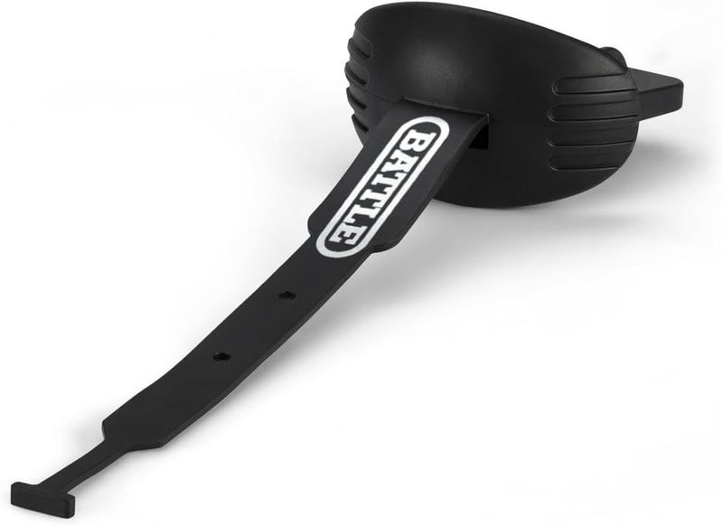 Battle Sports Speed Football Mouthguard with Strap - Oxygen Football Mouthguard Superior Airflow & Better Performance, Maximum Breathability - Black - Image 1